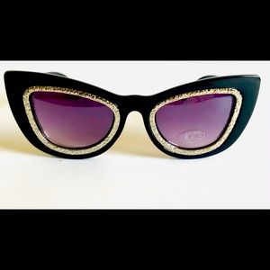 Black Cat Eye Sunglasses